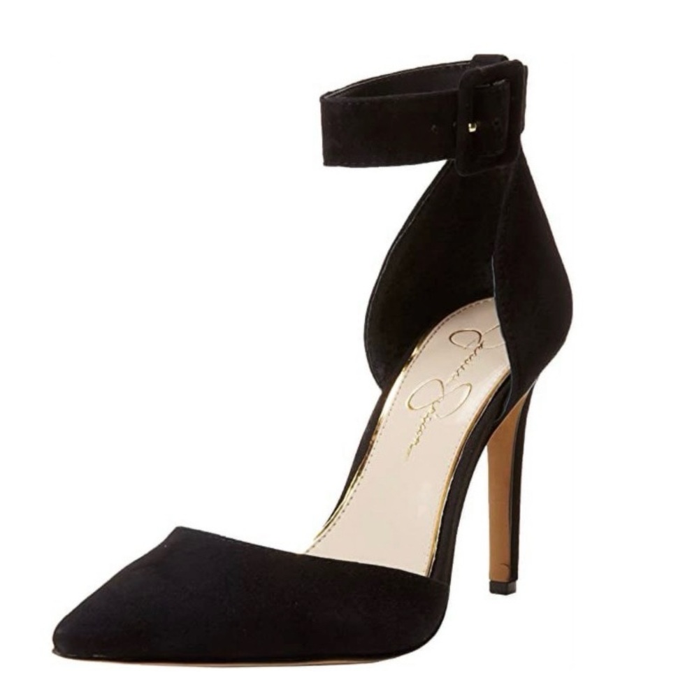 Jessica Simpson Women's Cayna Dress Pump,Black,10 M US